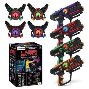 Armogear interactive Laser Battle game with guns and vests